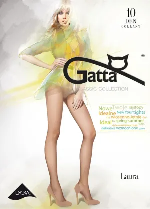 Gatta rajstopy LAURA 10 den 5-XL