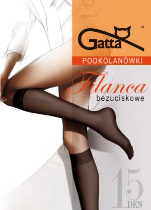 Gatta podkolanówki Filanca Elastil 15 den 2 pary