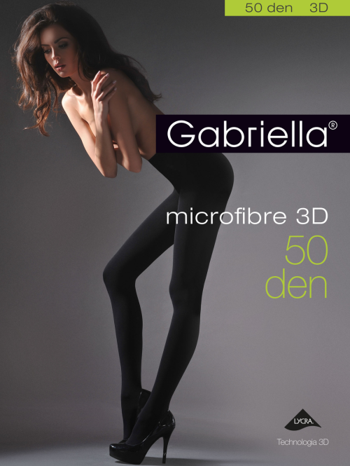 Gabriella rajstopy mikrofibra 3D 50 den