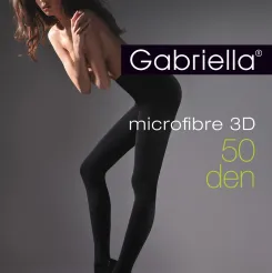 Gabriella rajstopy mikrofibra 3D 50 den