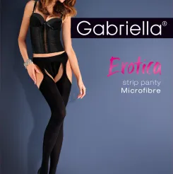 Gabriella Erotica Strip Panty mikrofibra 638