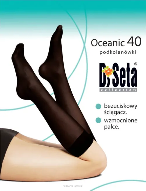 DiSeta podkolanówki mikrofibra OCEANIC 40 den