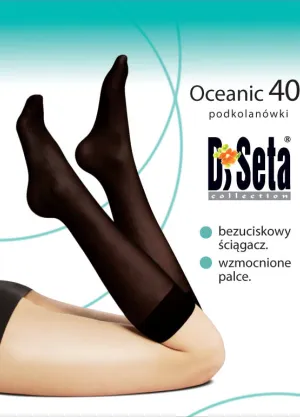 DiSeta podkolanówki mikrofibra OCEANIC 40 den