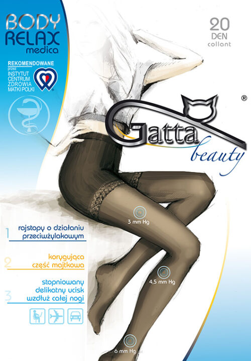 Gatta rajstopy BODY RELAX MEDICA 20 den