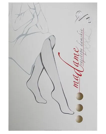 Wola Gatta rajstopy bawełniane plus size MADAME